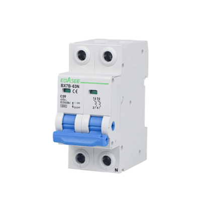 CCTV & Alarmas Interruptor magnetotérmico Corriente nominal 20A BX7B-63N-20A-1P+N