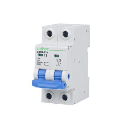 CCTV & Alarmas Interruptor magnetotérmico Corriente nominal 25A BX7B-63N-25A-2P