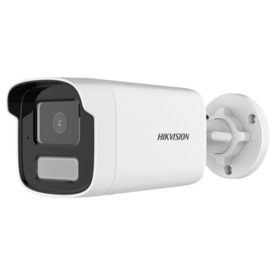 Hikvision Cámara Bullet IP Hikvision de la Gama Value color blanco 2 MP, 4 mm, PoE DS-2CD1T23G2-LIU(4mm)