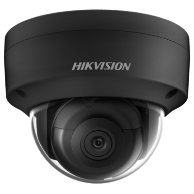 Hikvision Cámara Domo IP gama PRO Resolución 2 Megapíxel (1920x1080) color blanco 2 MP, 2.8 mm, PoE DS-2CD2123G2-IS(2.8mm)(D)(BLACK)