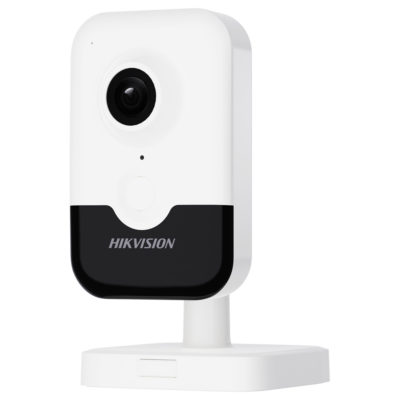 Hikvision cámara Cubo IP gama PRO 4 MP, 4 mm, PoE DS-2CD2443G2-IW(4mm)(W)