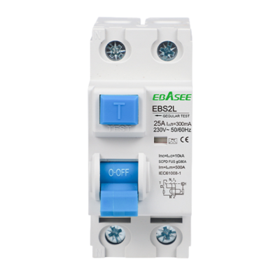 CCTV & Alarmas Interruptor diferencial Corriente nominal 25A EBS2L-25A-1P+N-300mA-A