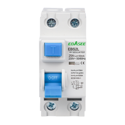 CCTV & Alarmas Interruptor diferencial Corriente nominal 25A EBS2L-25A-1P+N-30mA-AC