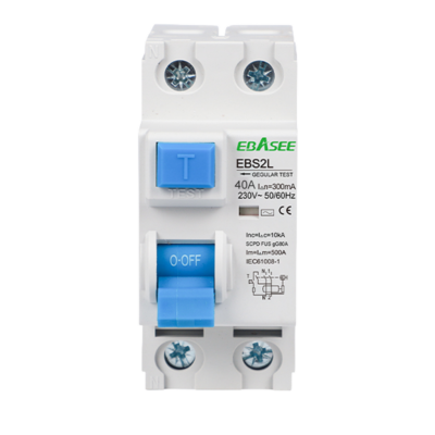 CCTV & Alarmas Interruptor diferencial Corriente nominal 40A EBS2L-40A-1P+N-300mA-AC