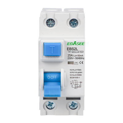 CCTV & Alarmas Interruptor diferencial Corriente nominal 40A EBS2L-40A-1P+N-30mA-A