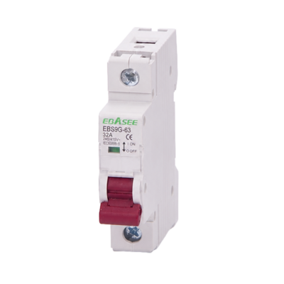 CCTV & Alarmas Seccionador / Aislador Corriente nominal 32A EBS9G-1P-32A