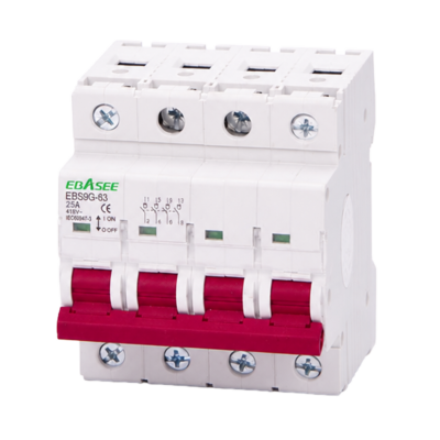 CCTV & Alarmas Seccionador / Aislador Corriente nominal 25A EBS9G-4P-25A
