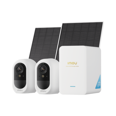 Imou Kit AOV Air 5MP con HUB y Panel solar 3W 5 MP IMOU-KIT-HBH1C-2XBULLET3-FSP12