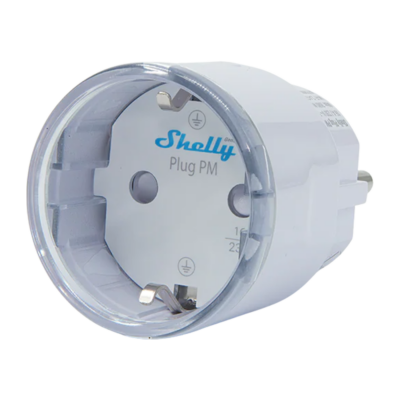 Shelly Plug PM Gen3 (Blanco) SH-PLUG-PM-GEN3-W