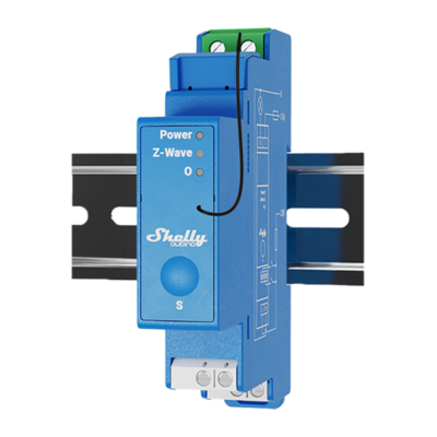 Shelly Relé Shelly Wave Pro 1 Contacto seco de potencial de hasta 16 A SH-WAVE-PRO-1