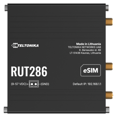 Teltonika Router Industrial 4G LTE Cat 4 (150/50 Mbps) TK-RUT286