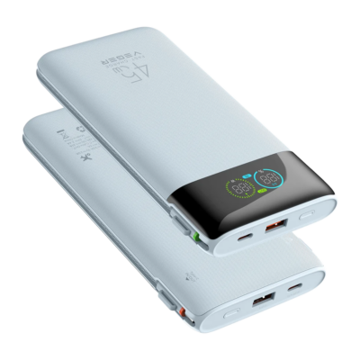 Veger Power Bank con pantalla digital color blanco VG-W2085S-W